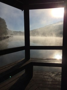 "And the Spirit of God was hovering over the waters." Genesis 1:2b (NIV)